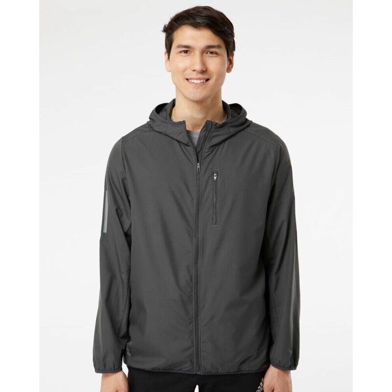 Hooded Full-Zip Windbreaker Thumbnail