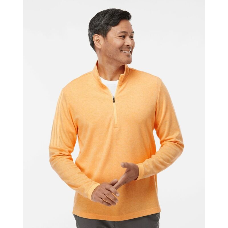 Men's 3-Stripes Quarter-Zip Sweater Pullover Thumbnail