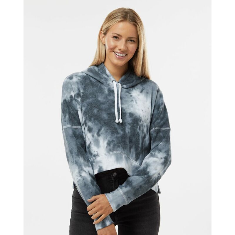 Women's Crop Hooded Sweatshirt Thumbnail