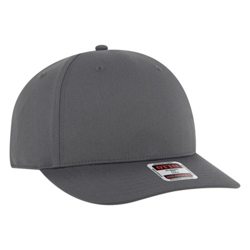 OTTO CAP Seamless 6 Panel Mid Profile Baseball Cap Thumbnail
