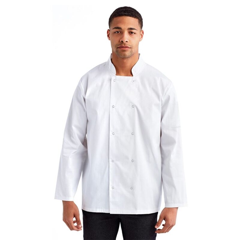 Ten Studded Front Chef Coat Thumbnail