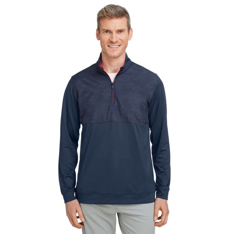 Men's Volition Camo Cover Quarter-Zip Pullover Thumbnail