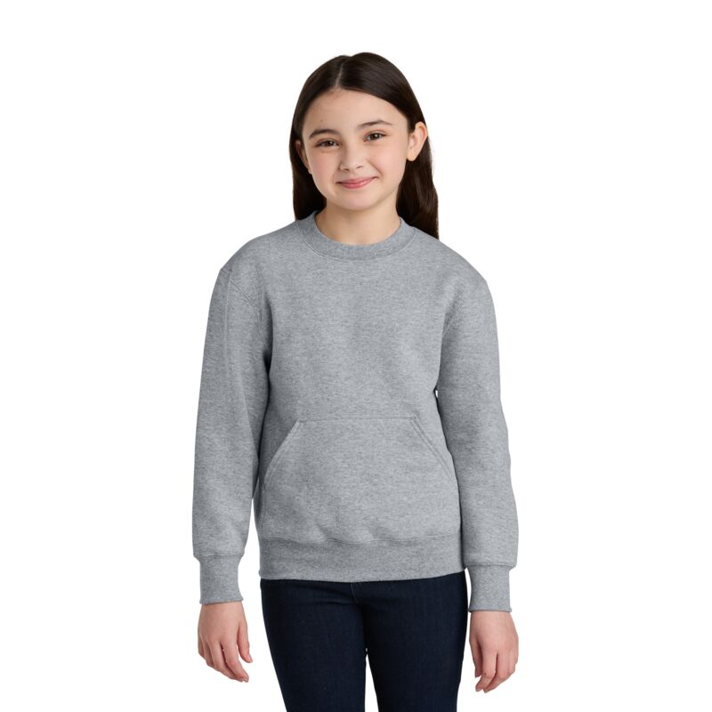 Youth Core Fleece Crewneck Pocket Sweatshirt Thumbnail