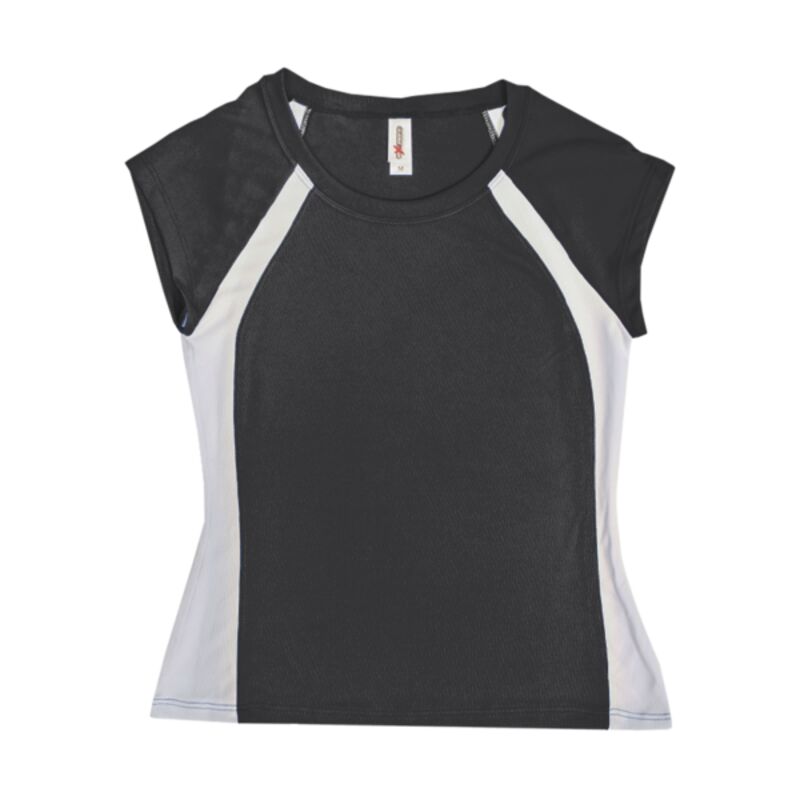 AJ216 Women's Raglan Colorblock Thumbnail