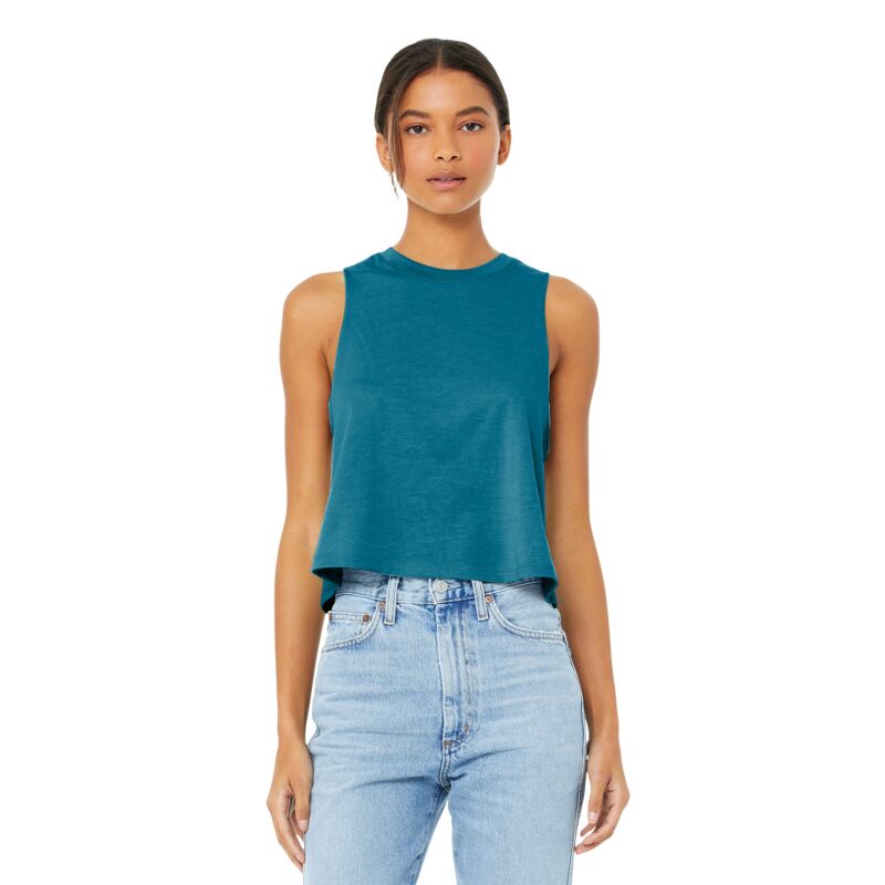 Women's Racerback Cropped Tank Thumbnail