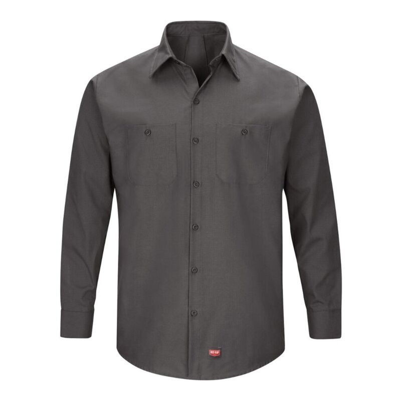 Men's Tall Mimix™ Long Sleeve Work Shirt Thumbnail