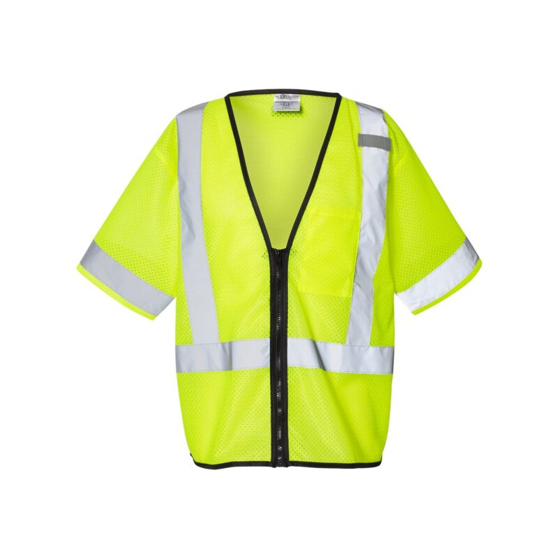 Economy Single Pocket Zipper Vest Thumbnail
