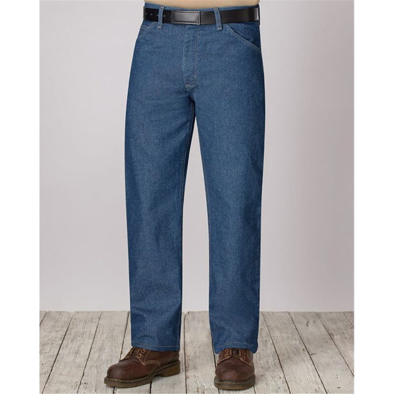 Flame Resistant Classic Fit Pre-Washed Denim Jean Extended Sizes Thumbnail