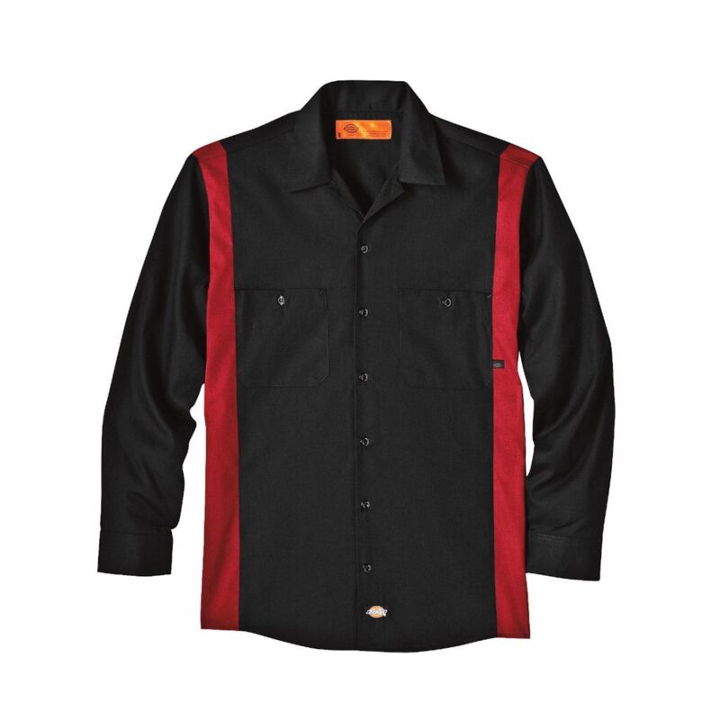 Industrial Colorblocked Long Sleeve Shirt Thumbnail