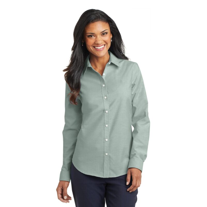 Ladies SuperPro ™ Oxford Shirt Thumbnail