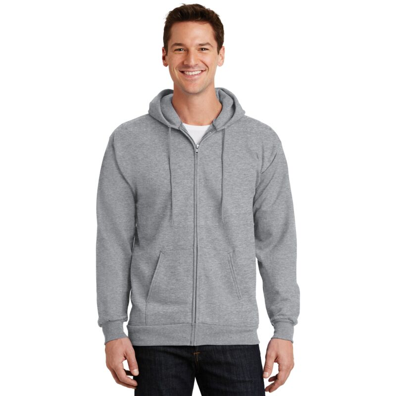 Essential Fleece Full-Zip Hooded Sweatshirt Thumbnail