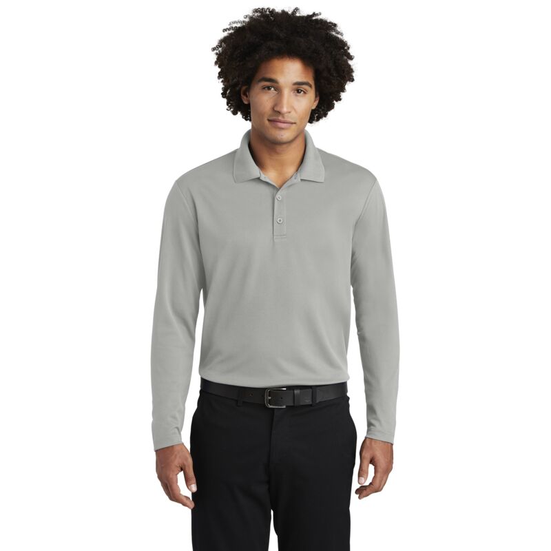 PosiCharge RacerMesh Long Sleeve Polo Thumbnail