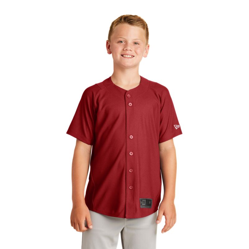 ® Youth Diamond Era Full Button Jersey Thumbnail