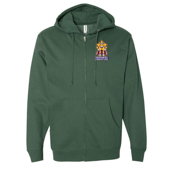 Adult Full Zip Hoodie Thumbnail