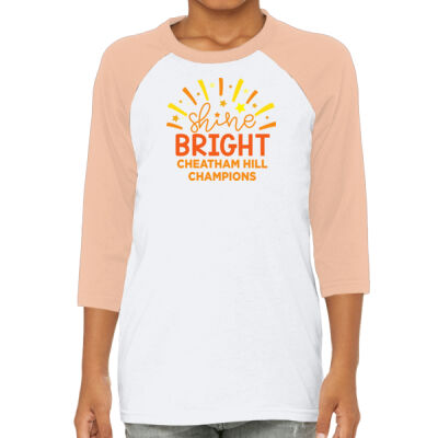 YOUTH SOFT Raglan Baseball Tee Starburst Thumbnail