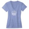Women's Triblend Deep V-neck Tee Thumbnail